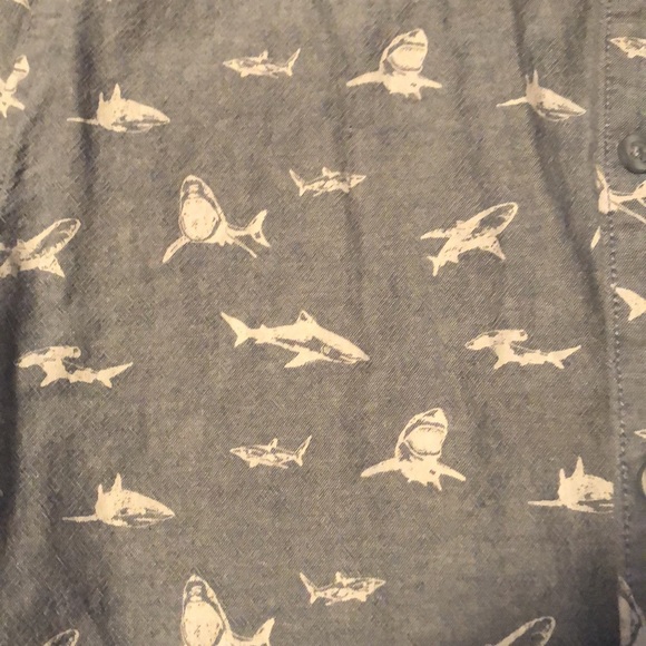 Shark Button Up - Picture 2 of 3
